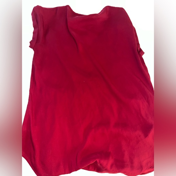 Red Express Satin Shirt - Picture 3 of 3